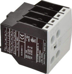 Eaton Cutler-Hammer - 7, 9, 12, 15, 18, 25, 32 Amp, Contactor Front Mount Auxiliary Contact - For Use with XT Contactor and XTRE Control Relay - Benchmark Tooling