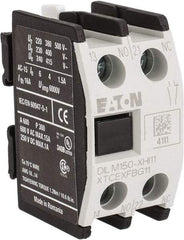 Eaton Cutler-Hammer - 40, 50, 65, 80, 95, 115, 150 Amp, Contactor Front Mount Auxiliary Contact - For Use with XT Contactor - Benchmark Tooling