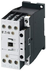 Eaton Cutler-Hammer - 3 Pole, 24 Coil VAC, 18 Amp, Nonreversible Open Enclosure IEC Contactor - 1 Phase hp: 2 at 115 V, 2 at 200 V, 3 at 230 V, 3 Phase hp: 10 at 460 V, 15 at 575 V, 5 at 200 V, 5 at 230 V, 18 Amp Inductive Load Rating Listed - Benchmark Tooling