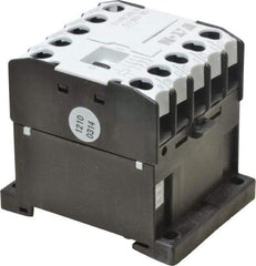 Eaton Cutler-Hammer - 3 Pole, 24 Coil VAC, Nonreversible Open Enclosure IEC Contactor - 1 Phase hp: 0.5 at 115 V, 1 at 200 V, 1.5 at 230 V, 3 Phase hp: 2 at 200 V, 3 at 230 V, 5 at 460 V, 5 at 575 V, 8.80 Amp Inductive Load Rating Listed - Benchmark Tooling