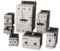 Eaton Cutler-Hammer - 3 Pole, 24 to 27 Coil VDC, 88 Amp, Nonreversible Open Enclosure IEC Contactor - 1 Phase hp: 10 at 200 V, 15 at 230 V, 5 at 115 V, 3 Phase hp: 20 at 200 V, 25 at 230 V, 50 at 460 V, 60 at 575 V, 65 Amp Inductive Load Rating Listed - Benchmark Tooling