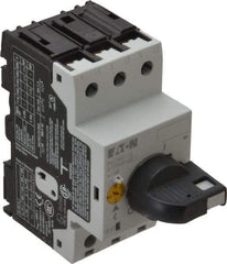 Eaton Cutler-Hammer - 1.6 Amp, IEC, Open Pushbutton Manual Motor Starter - 45mm Wide x 94mm Deep x 3.6667" High, 3/4 hp at 480/600 V, CE Approved, CSA Certified, DIN VDE, EN/IEC, UL 508 Type E Compliant & UL Listed - Benchmark Tooling