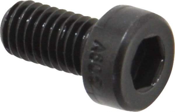 Holo-Krome - M5x0.80 Metric Coarse Hex Socket Drive, Low Socket Cap Screw - Grade 10.9 Alloy Steel, Black Oxide Finish, Fully Threaded, 10mm Length Under Head - Benchmark Tooling