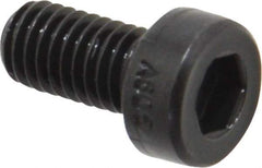 Holo-Krome - M5x0.80 Metric Coarse Hex Socket Drive, Low Socket Cap Screw - Grade 10.9 Alloy Steel, Black Oxide Finish, Fully Threaded, 10mm Length Under Head - Benchmark Tooling