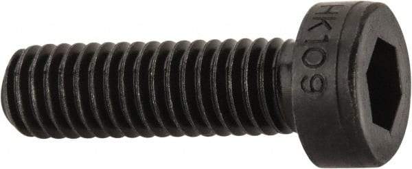 Holo-Krome - M6x1.00 Metric Coarse Hex Socket Drive, Low Socket Cap Screw - Grade 10.9 Alloy Steel, Black Oxide Finish, Fully Threaded, 20mm Length Under Head - Benchmark Tooling