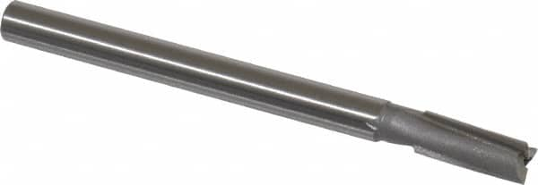 Made in USA - 5/16" Diam, 19/64" Shank, Diam, 3 Flutes, Straight Shank, Interchangeable Pilot Counterbore - Benchmark Tooling