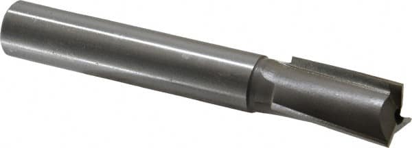 Made in USA - 7/8" Diam, 3/4" Shank, Diam, 3 Flutes, Straight Shank, Interchangeable Pilot Counterbore - Benchmark Tooling