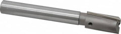 Made in USA - 1" Diam, 3/4" Shank, Diam, 3 Flutes, Straight Shank, Interchangeable Pilot Counterbore - Benchmark Tooling