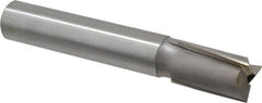 Made in USA - 1-1/8" Diam, 1" Shank, Diam, 3 Flutes, Straight Shank, Interchangeable Pilot Counterbore - Benchmark Tooling