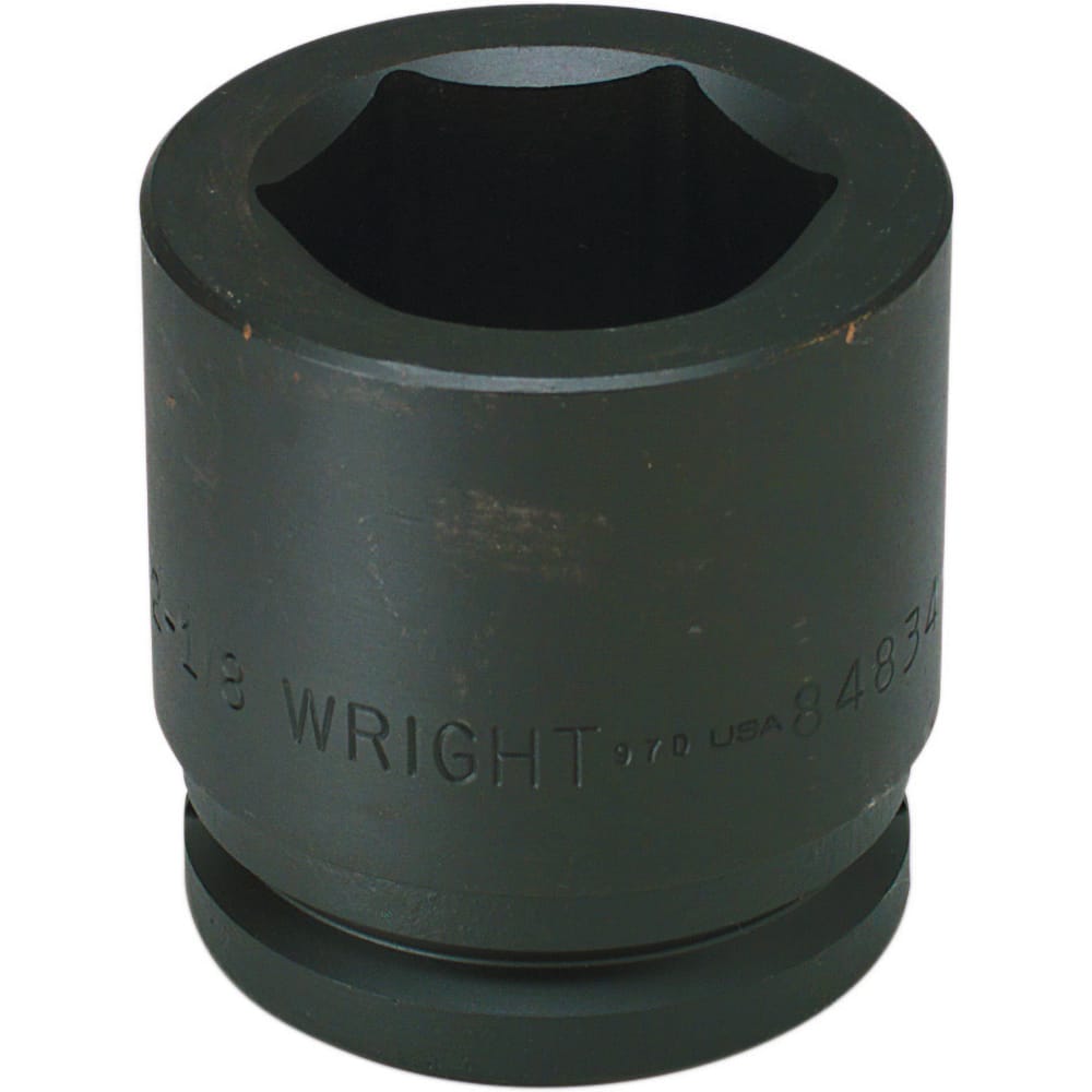 Wright Tool & Forge - Impact Sockets; Drive Size: 1-1/2 ; Size (Inch): 1-9/16 ; Type: Standard ; Style: Impact Socket ; Style: Impact Socket ; Style: Impact Socket - Exact Industrial Supply