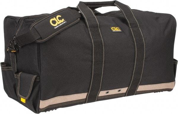 CLC - 6 Pocket Black Polyester Tool Bag - 24" Wide x 12" Deep x 12" High - Benchmark Tooling