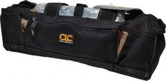 CLC - 23 Pocket Black Polyester Tool Bag - 16" Wide x 8" Deep x 11" High - Benchmark Tooling