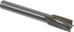 Value Collection - 5/8" Diam, 1/2" Shank, Diam, 4 Flutes, Straight Shank, Interchangeable Pilot Counterbore - Benchmark Tooling