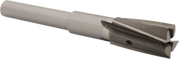 Value Collection - 13/16" Diam, 1/2" Shank, Diam, 4 Flutes, Straight Shank, Interchangeable Pilot Counterbore - Benchmark Tooling