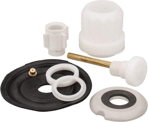 Made in USA - Urinal Flush Valve Repair Kit - For Use With Coyne and Delaney, Contain Relief Valve, Bushing, Auxiliary Valve Seal Retainer with Seal, Diaphragm, Guides, Main Seat, Friction Ring - Benchmark Tooling