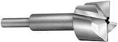 Made in USA - 25/32" Diam, 1/4" Shank, Diam, 4 Flutes, Straight Shank, Interchangeable Pilot Counterbore - Benchmark Tooling