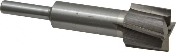 Value Collection - 25/32" Diam, 1/4" Shank, Diam, 4 Flutes, Straight Shank, Interchangeable Pilot Counterbore - Benchmark Tooling