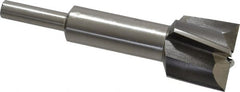 Value Collection - 29/32" Diam, 1/4" Shank, Diam, 4 Flutes, Straight Shank, Interchangeable Pilot Counterbore - Benchmark Tooling