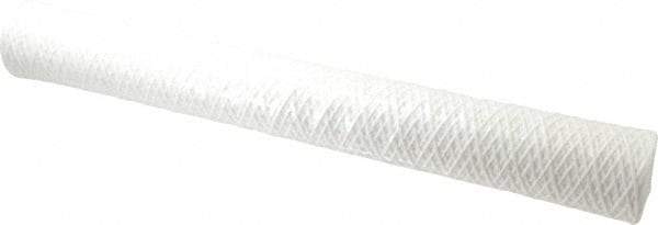 Parker - 2-1/2" OD, 5µ, Polyester String-Wound Cartridge Filter - 20" Long - Benchmark Tooling