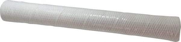 Parker - 2-1/2" OD, 25µ, Polyester String-Wound Cartridge Filter - 20" Long - Benchmark Tooling