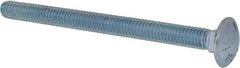 Value Collection - 5/16-18 UNC 4" Length Under Head, Standard Square Neck, Carriage Bolt - Grade 5 Steel, Zinc-Plated Finish - Benchmark Tooling