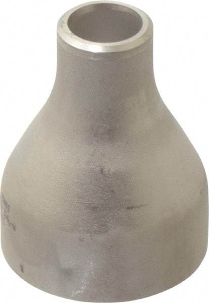 Merit Brass - 2 x 3/4" Grade 304L Stainless Steel Pipe Concentric Reducer - Butt Weld x Butt Weld End Connections - Benchmark Tooling