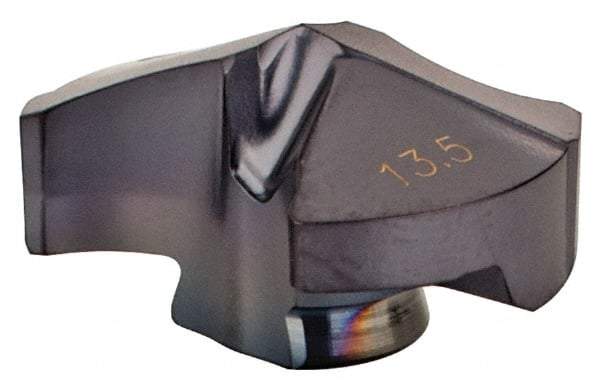 Iscar - Series IDI-SG, 0.531" Diam Grade IC908 140° Replaceable Drill Tip - Carbide, TiAlN Finish - Benchmark Tooling