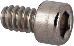 Value Collection - #4-40 UNC Hex Socket Drive, Socket Cap Screw - Grade 316 Stainless Steel, 3/16" Length Under Head - Benchmark Tooling