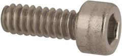 Value Collection - #4-40 UNC Hex Socket Drive, Socket Cap Screw - Grade 316 Stainless Steel, 5/16" Length Under Head - Benchmark Tooling