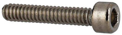 Value Collection - #4-40 UNC Hex Socket Drive, Socket Cap Screw - Grade 316 Stainless Steel, 5/8" Length Under Head - Benchmark Tooling