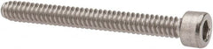 Value Collection - #6-32 UNC Hex Socket Drive, Socket Cap Screw - Grade 316 Stainless Steel, 1-1/4" Length Under Head - Benchmark Tooling
