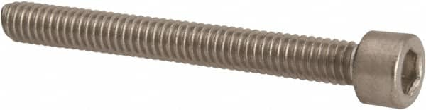 Value Collection - #8-32 UNC Hex Socket Drive, Socket Cap Screw - Grade 316 Stainless Steel, 1-1/2" Length Under Head - Benchmark Tooling