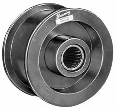 Browning - 1-1/4" Cast Iron Flat Face Idler - Drive Tighteners & Idlers - Benchmark Tooling