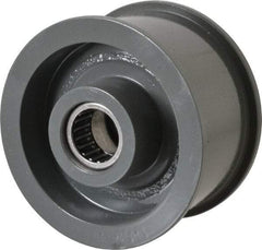 Browning - 2-1/2" Cast Iron Flat Face Idler - Drive Tighteners & Idlers - Benchmark Tooling
