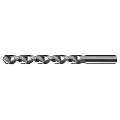 #80 RHS / RHC HSS 118 Degree Radial Point Fast Spiral Drill - Bright - Exact Industrial Supply