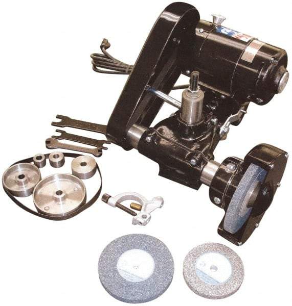 Dumore - Interchangeable, Internal and External Spindle, Tool Post Grinder - 1/2, 1/2 hp, 120 Volts, 1-7/8 Inch Spindle Hole Diameter - Benchmark Tooling