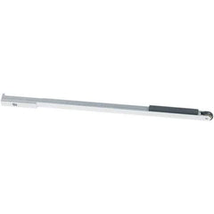 Dynabrade - 1/8" Wide Contact Wheel Assembly Arm - 34" Belt Length x 1/4" Belt Width, Crowned, Rubber, 70" Contact Wheel Diam - Benchmark Tooling