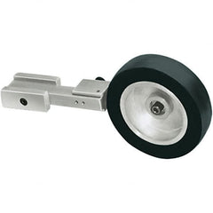 Dynabrade - 3/8" Wide Contact Arm - 30" Belt Length, Crowned, Rubber - Benchmark Tooling