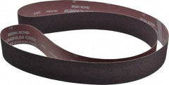 Norton - 2" Wide x 72" OAL, 60 Grit, Aluminum Oxide Abrasive Belt - Aluminum Oxide, Medium, Coated, X Weighted Cloth Backing, Series R228 - Benchmark Tooling