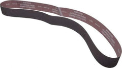 Norton - 2" Wide x 60" OAL, 60 Grit, Aluminum Oxide Abrasive Belt - Aluminum Oxide, Medium, Coated, X Weighted Cloth Backing, Series R228 - Benchmark Tooling