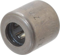 IKO - 0.157" Bore Diam, 400 Lb. Dynamic Capacity, 4 x 8 x 8mm, Caged, Open End, Shell Needle Roller Bearing - 0.315" Outside Diam, 0.315" Wide - Benchmark Tooling