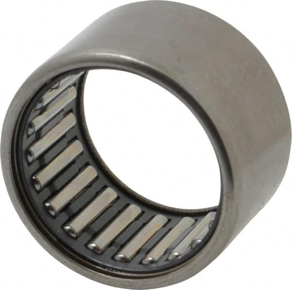 IKO - 0.984" Bore Diam, 4,450 Lb. Dynamic Capacity, 25 x 32 x 20mm, Caged, Open End, Shell Needle Roller Bearing - 1.26" Outside Diam, 0.787" Wide - Benchmark Tooling