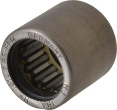 INA Bearing - 0.394" Bore Diam, 990 Lb. Dynamic Capacity, 10 x 14 x 14mm, Caged, Double Seal, Open End, Shell Needle Roller Bearing - 0.551" Outside Diam, 0.551" Wide - Benchmark Tooling