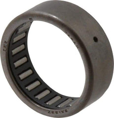 IKO - 1-1/8" Bore Diam, 2,900 Lb. Dynamic Capacity, 1-1/8 x 1-3/8 x 1/2", Caged, Open End, Shell Needle Roller Bearing - 1-3/8" Outside Diam, 1/2" Wide - Benchmark Tooling