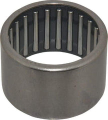 IKO - 1-1/4" Bore Diam, 6,100 Lb. Dynamic Capacity, 1-1/4 x 1-1/2 x 1", Caged, Open End, Shell Needle Roller Bearing - 1-1/2" Outside Diam, 1" Wide - Benchmark Tooling