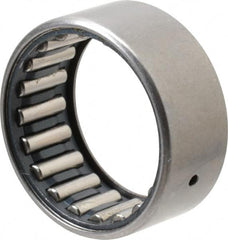 IKO - 1-3/8" Bore Diam, 6,600 Lb. Dynamic Capacity, 1-3/8 x 1-3/4 x 3/4", Caged, Shell Needle Roller Bearing - Heavy Section, 1-3/4" Outside Diam, 3/4" Wide - Benchmark Tooling