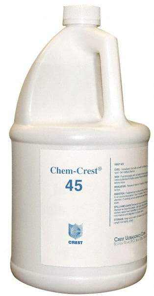 CREST ULTRASONIC - 1 Gal Bottle Ultrasonic Cleaner - Solvent-Based - Benchmark Tooling