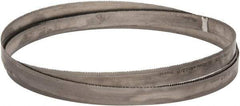 Starrett - 8 to 12 TPI, 11' 3" Long x 1" Wide x 0.035" Thick, Welded Band Saw Blade - Bi-Metal, Toothed Edge, Contour Cutting - Benchmark Tooling