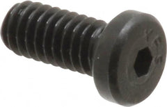 Value Collection - #8-32 UNC Hex Socket Drive, Low Socket Cap Screw - Alloy Steel, Black Oxide Finish, Fully Threaded, 3/8" Length Under Head - Benchmark Tooling