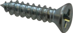 Value Collection - #6 Flat Head Phillips Sheet Metal Screw - Steel, 5/8" OAL, Grade 2 - Benchmark Tooling
